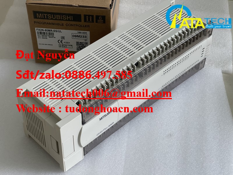 FX2N-80MR-ES/UL : PLC tối ưu cho các ứng dụng công nghiệp