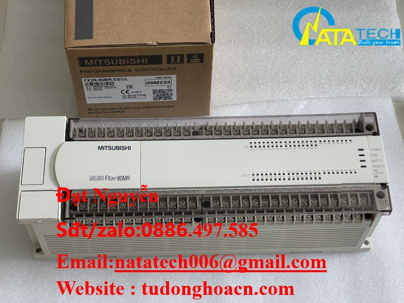 FX2N-80MR-ES/UL : PLC tối ưu cho các ứng dụng công nghiệp
