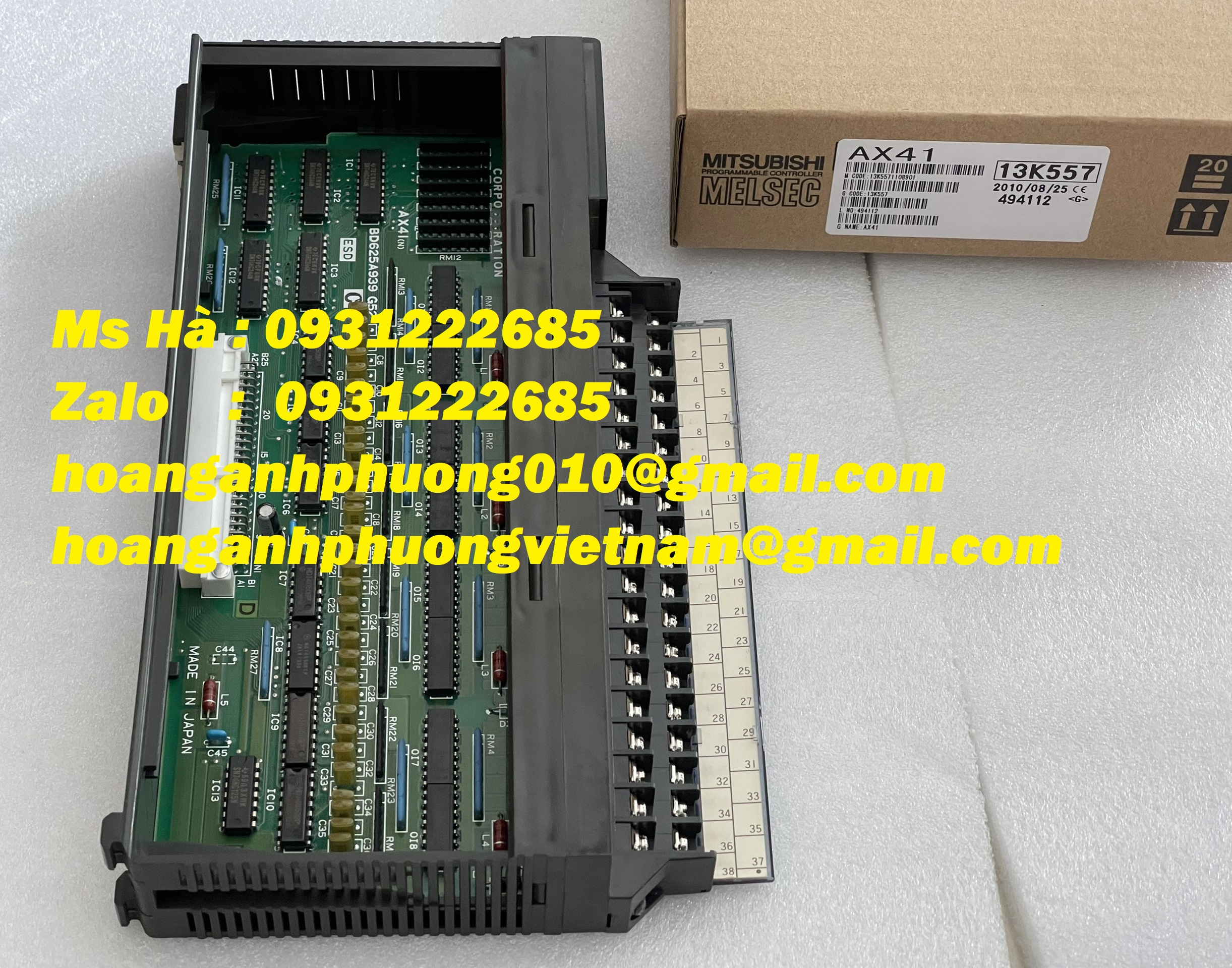 Module ngõ vào PLC mitsubishi AX41 nhập mới - giá siêu rẻ