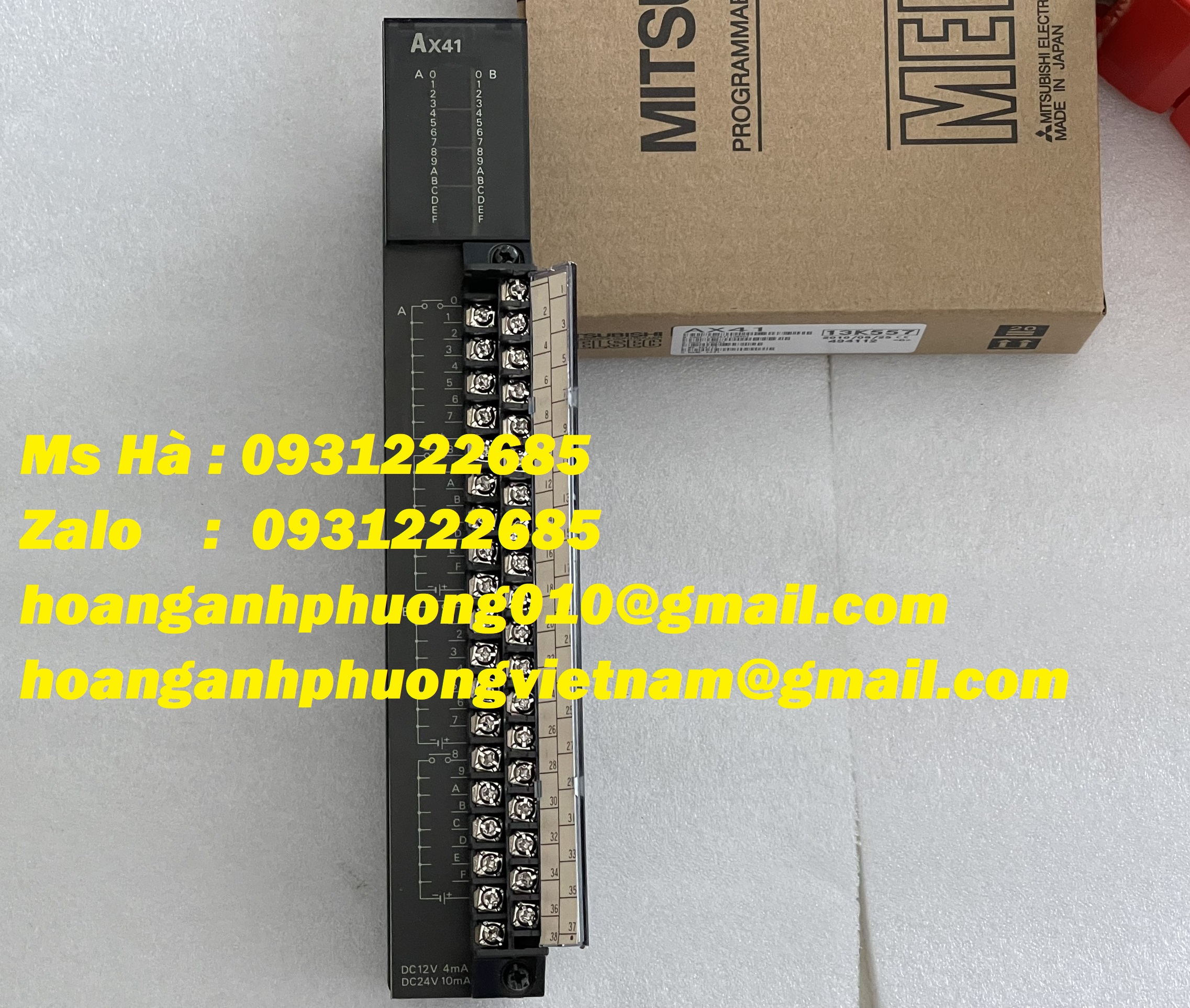 Module ngõ vào PLC mitsubishi AX41 nhập mới - giá siêu rẻ