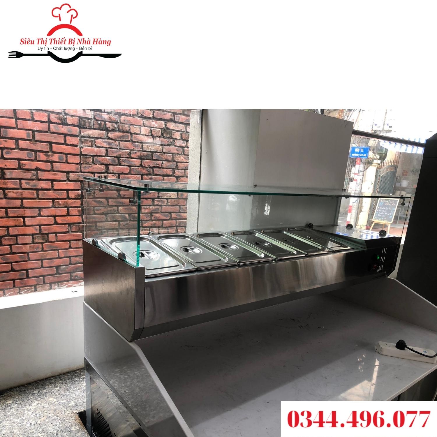 Tủ lạnh pizza, bàn salad, quầy buffer- bàn chuyên giữ lạnh thực phẩm