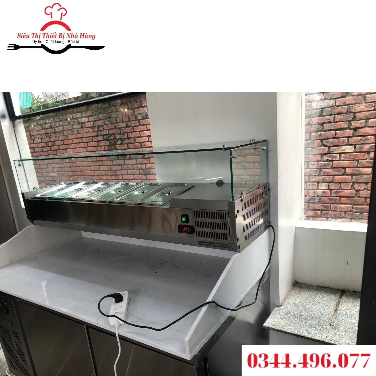 Tủ lạnh pizza, bàn salad, quầy buffer- bàn chuyên giữ lạnh thực phẩm
