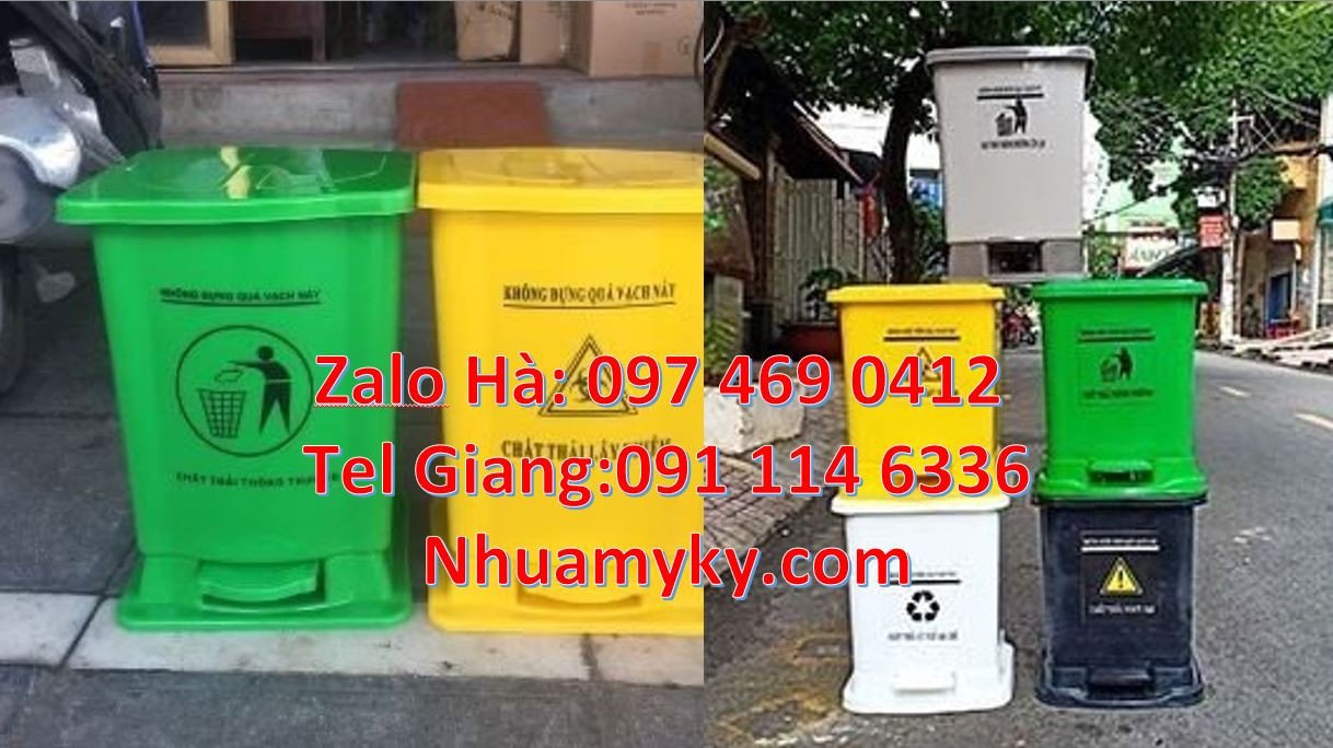 bán sĩ lẻ thùng rác y tế đạp chân,thùng rác y tế 20l giá rẻ,thùng rác