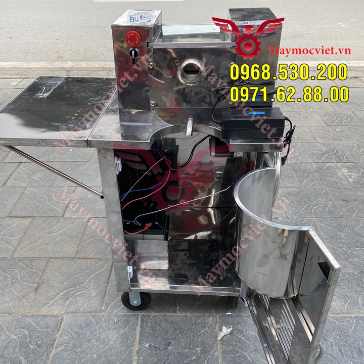 Nơi bán máy ép mía siêu sạch 3 lô chạy acquy
