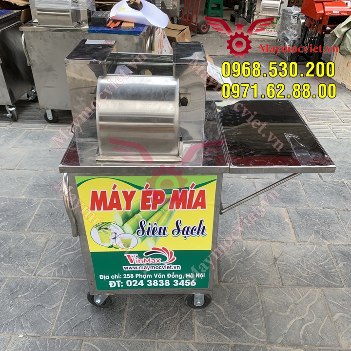 Nơi bán máy ép mía siêu sạch 3 lô chạy acquy