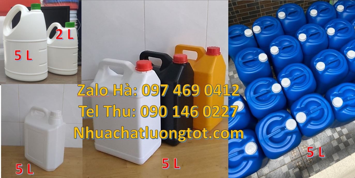 bán can nhựa nhỏ 1l màu trắng,can nhựa nhỏ 5l đựng dầu máy,can nhưa rẻ