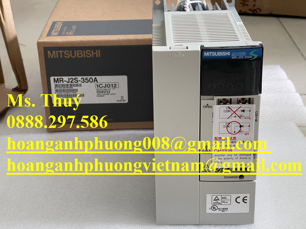 BH 12 tháng  Bộ điều khiển Servo MR-J2S-350A Mitsubishi