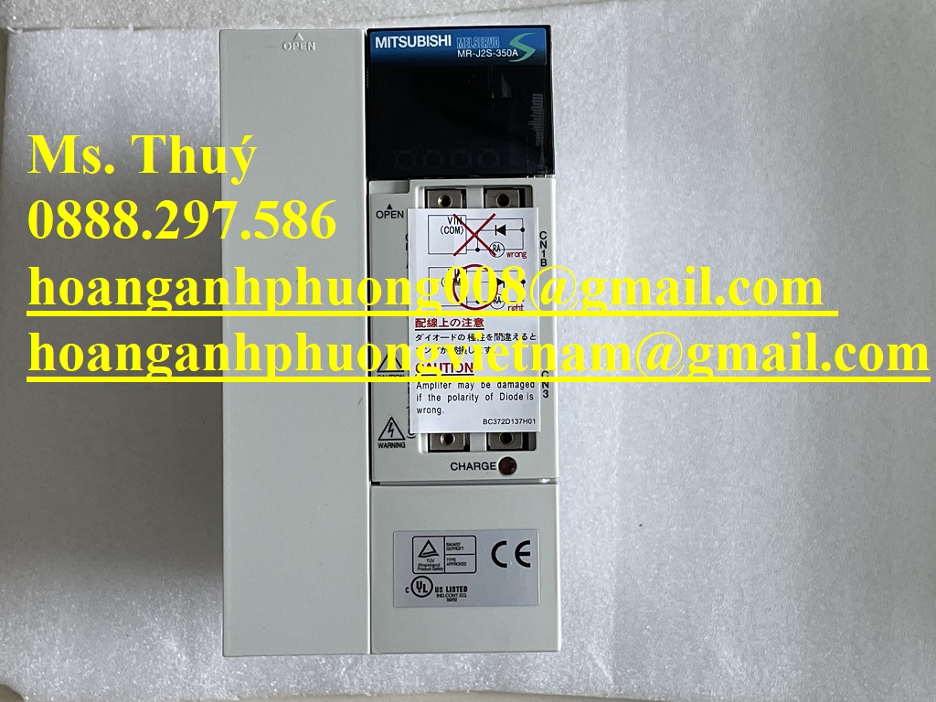 BH 12 tháng  Bộ điều khiển Servo MR-J2S-350A Mitsubishi