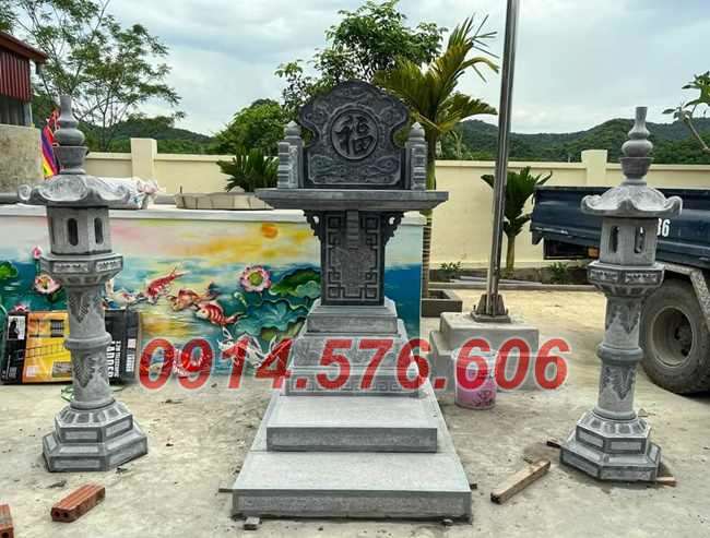 Giá bán am thờ bằng đá nguyên khối tự nhiên đẹp nhất