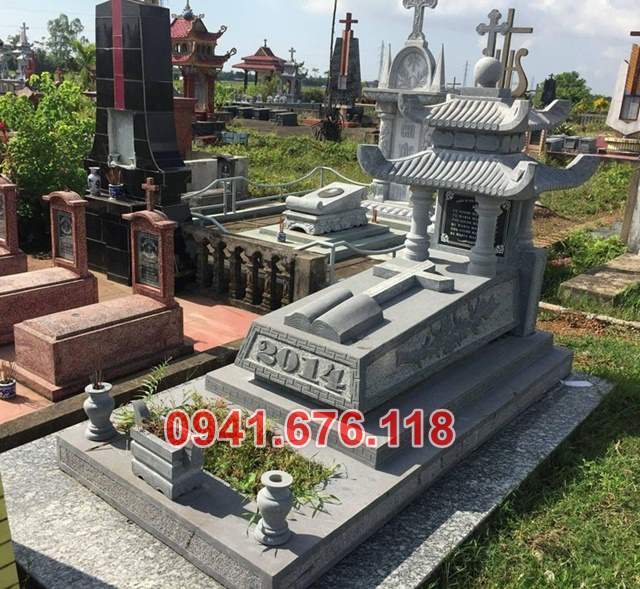 122 mẫu mộ đá công giáo đẹp bán tại quảng ninh lăng mộ đạo thiên chúa