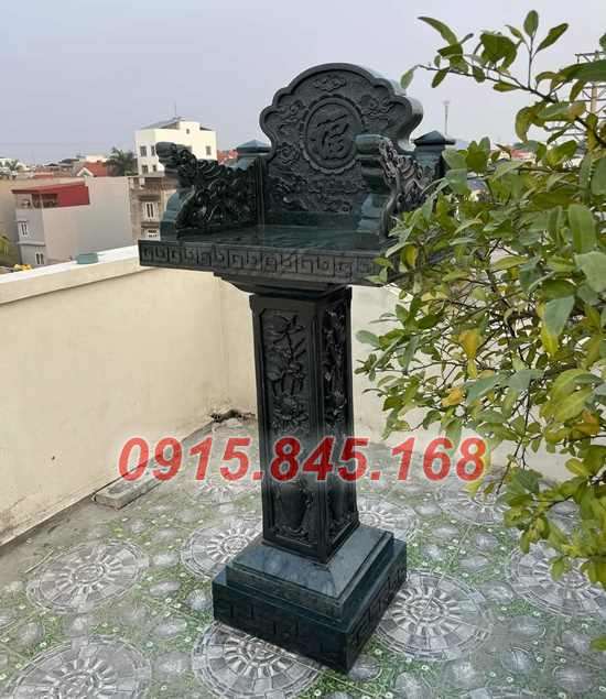 Thiết kế cây hương bằng đá nguyên khối đẹp nhất