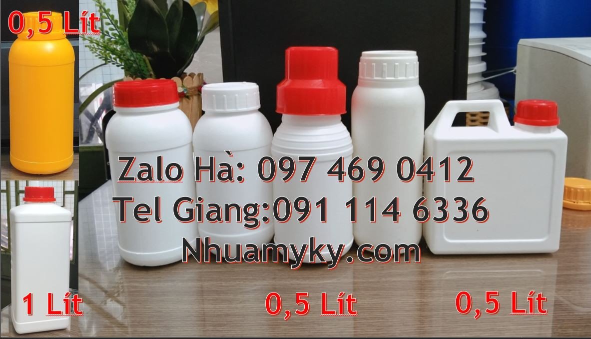 bán chai nhựa lớn 1l đựng hóa chất,chai nhựa hdpe 1l đẹp giá rẻ hcm