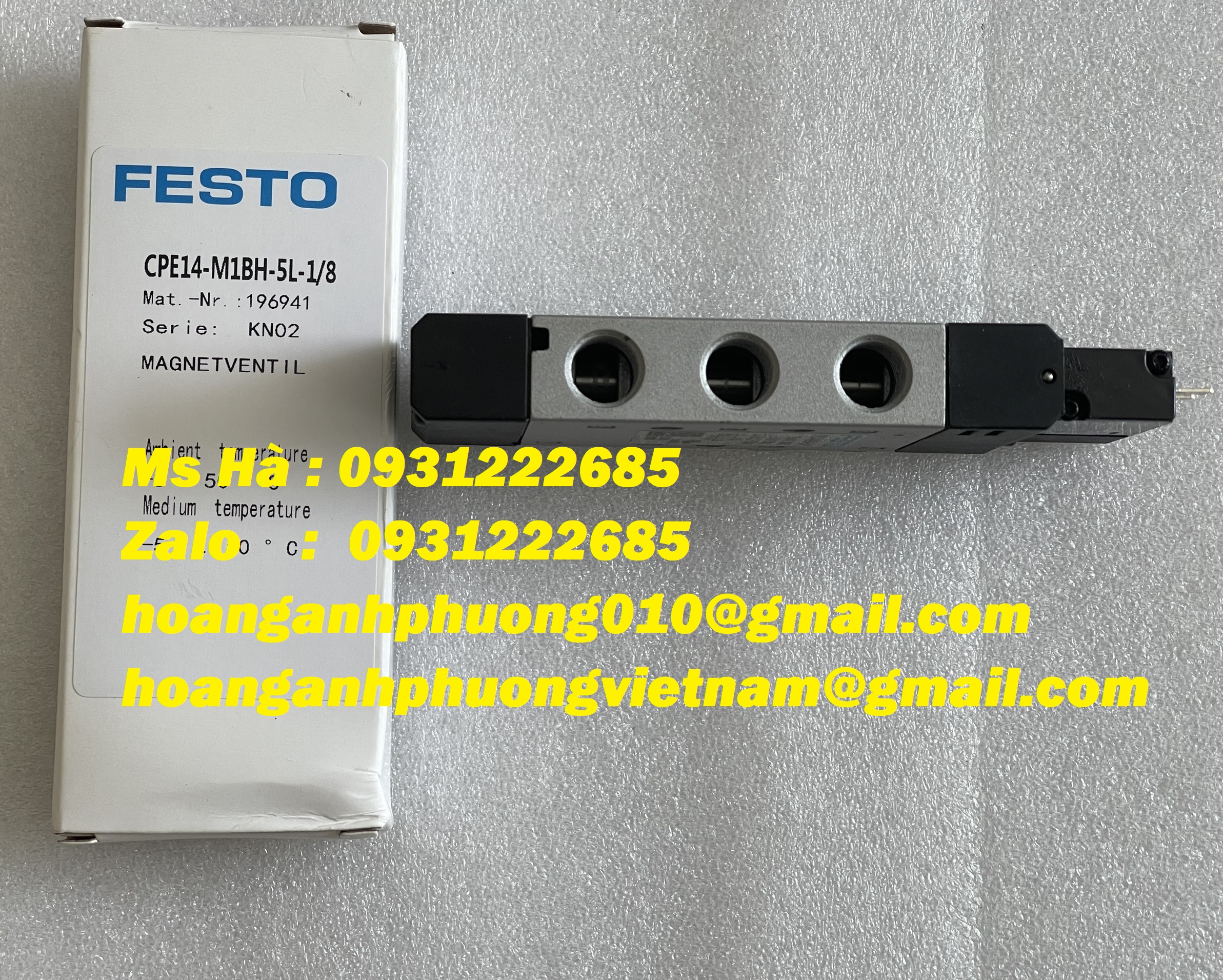 Phân phối dòng festo giá cạnh tranh CPE14-M1BH-5L-1/8