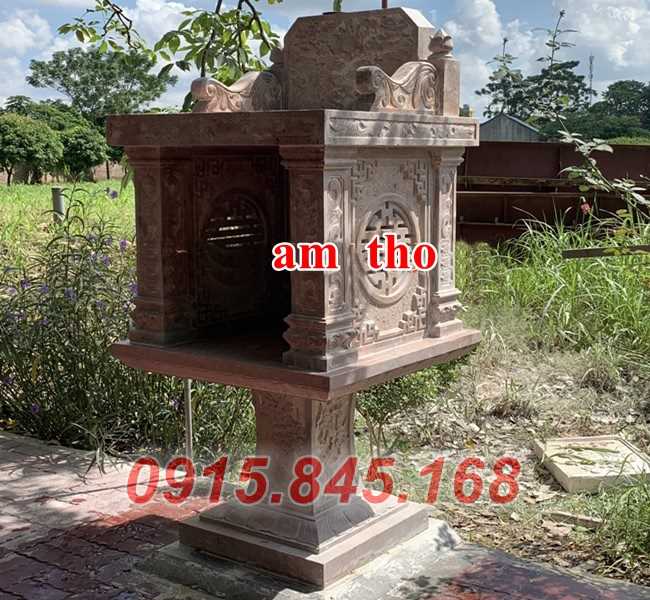 Thiết kế cây hương bằng đá nguyên khối bán vĩnh phúc