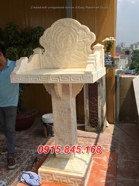 Thiết kế cây hương bằng đá nguyên khối bán vĩnh phúc