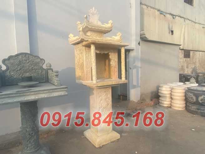 Trang thờ thiên địa bằng đá tự nhiên đẹp thái nguyên