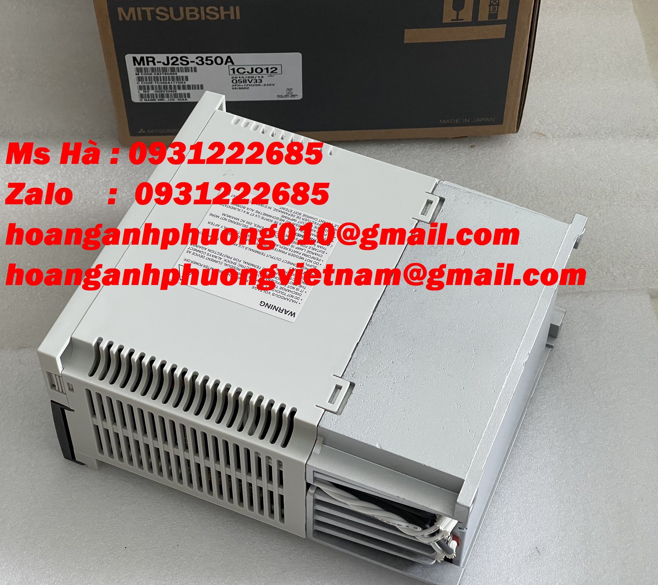 Bộ điều khiển hàng mới mitsubishi MR-J2S-350A nhập giá rẻ