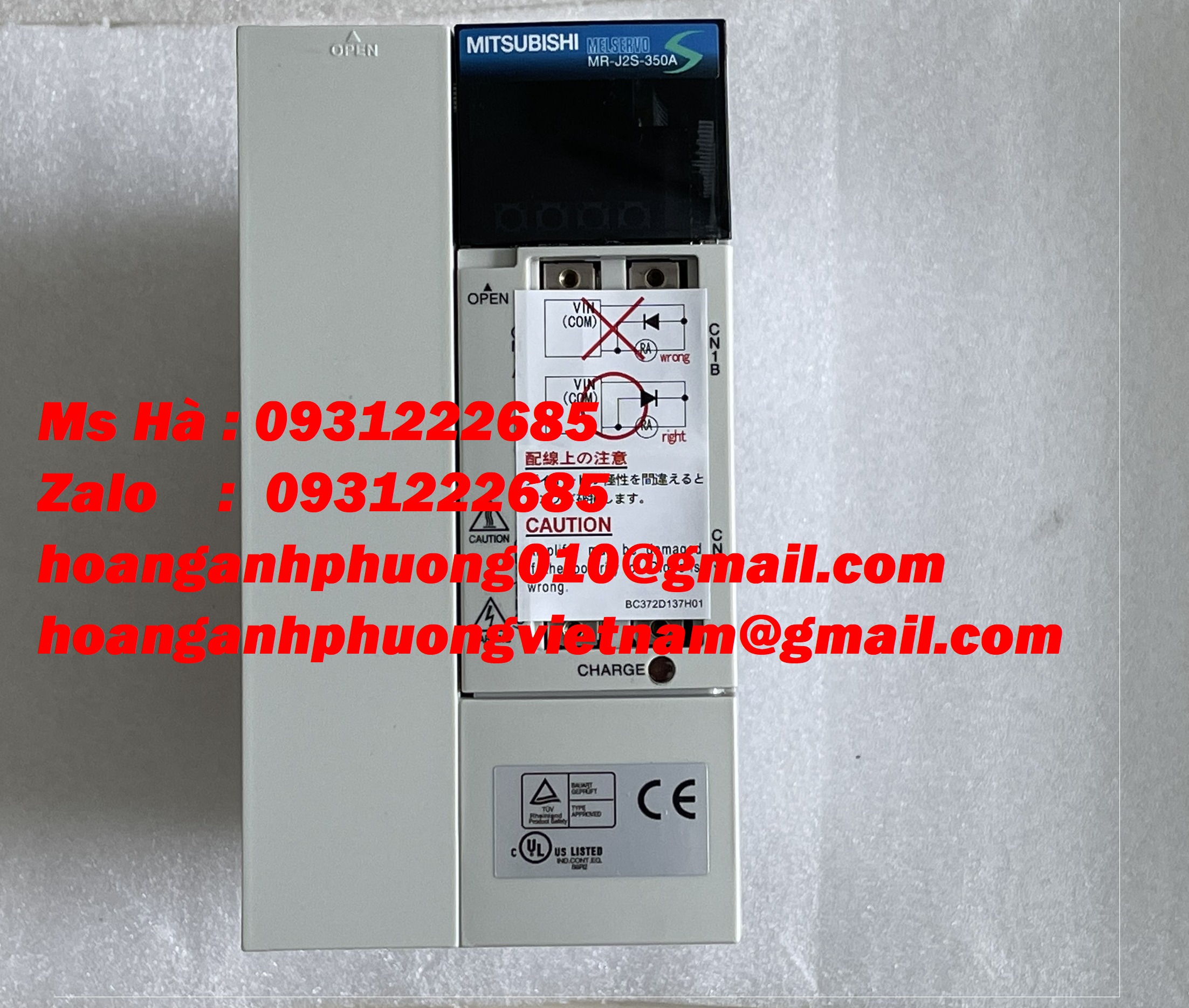 Bộ điều khiển hàng mới mitsubishi MR-J2S-350A nhập giá rẻ