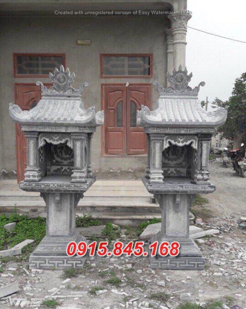 Mẫu 919 miếu thờ bằng đá đẹp bán bắc kạn am củng kỳ đài cây hương