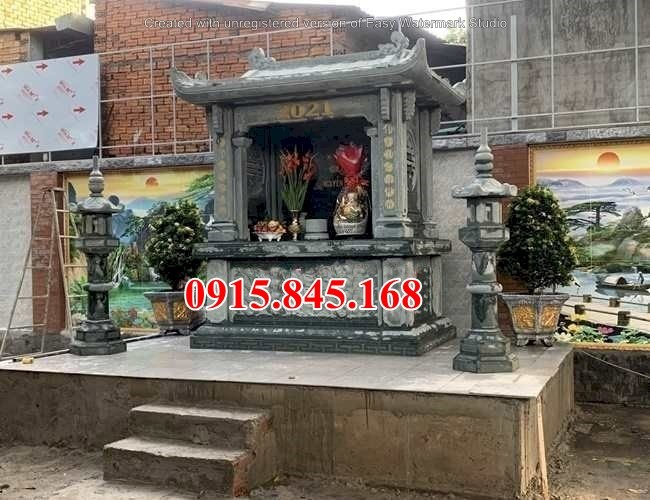 Mẫu 919 miếu thờ bằng đá đẹp bán bắc kạn am củng kỳ đài cây hương