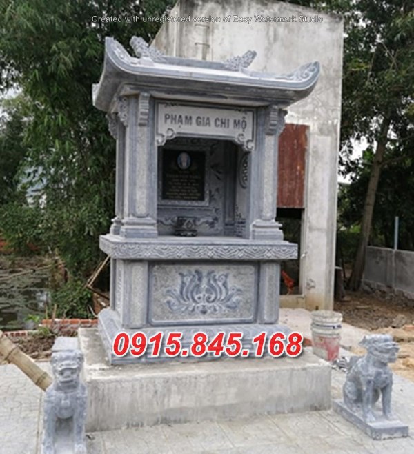 mẫu 676 trang thờ đá đẹp bán trà vinh cây hương am miếu củng kỳ đài