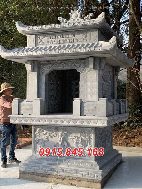 mẫu 676 trang thờ đá đẹp bán trà vinh cây hương am miếu củng kỳ đài