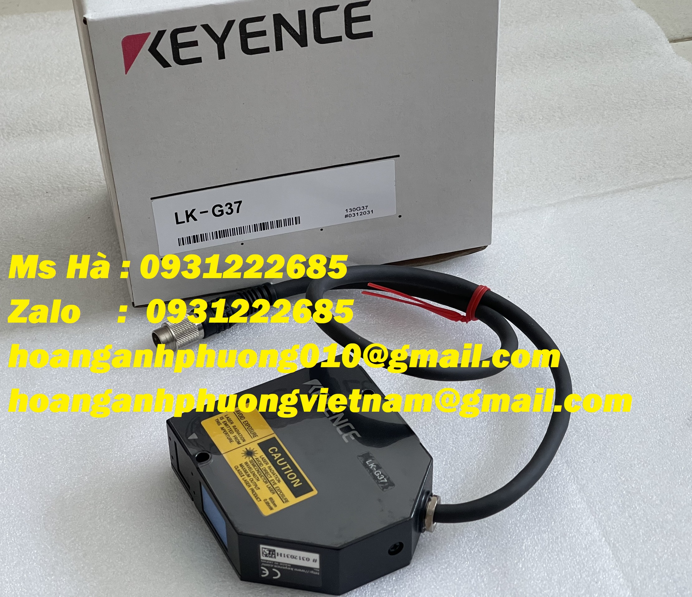 Cảm biến độ dịch chuyển hàng nhập khẩu dòng keyence LK-G37