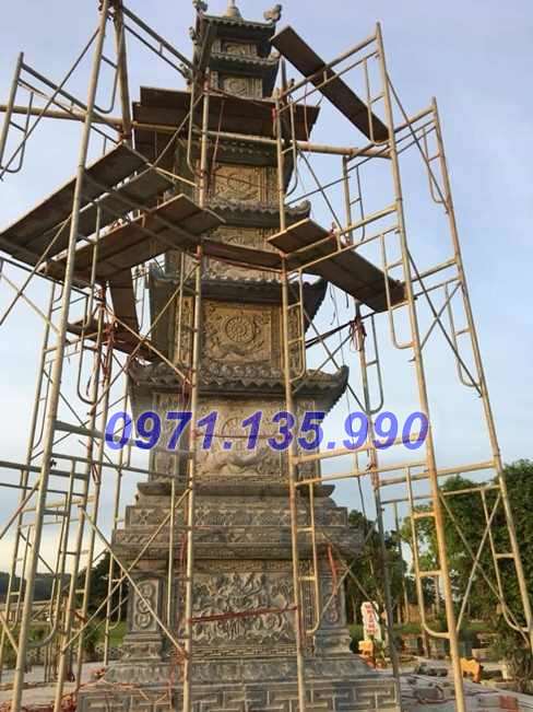 Mẫu mộ tháp đá đẹp bán tại đắk nông mộ tháp phật giáo bằng đá đẹp