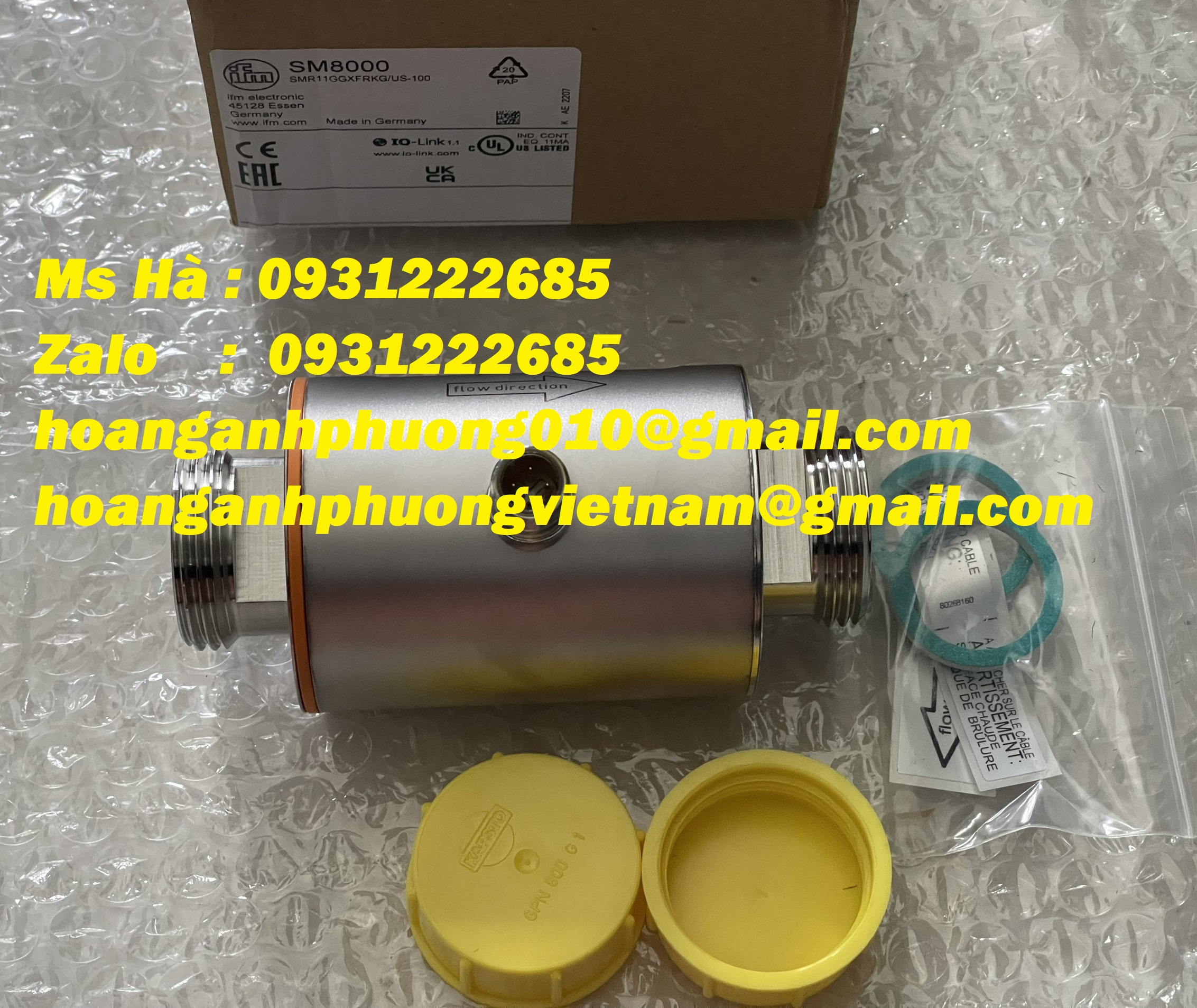 Hoàng Anh Phương chuyên cung cấp cảm biến lưu lượng IFM SM8000