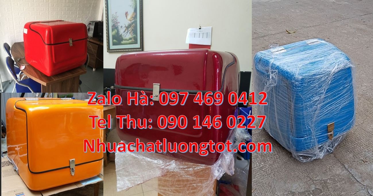 bán thùng giao đồ ăn nhanh,thùng giao thư báo,thùng giao hàng cỡ nhỏ