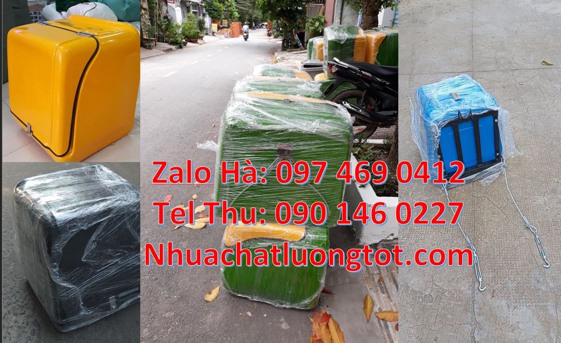 bán thùng giao đồ ăn nhanh,thùng giao thư báo,thùng giao hàng cỡ nhỏ