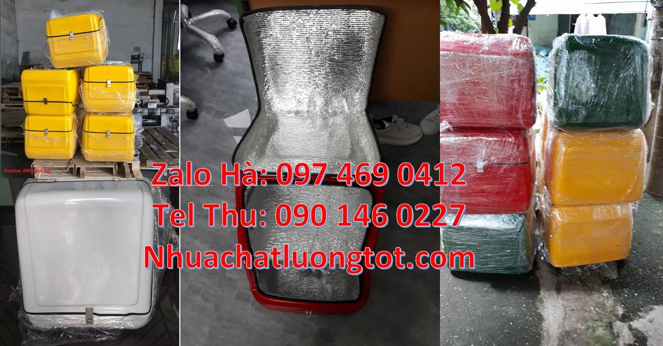 bán thùng giao đồ ăn nhanh,thùng giao thư báo,thùng giao hàng cỡ nhỏ