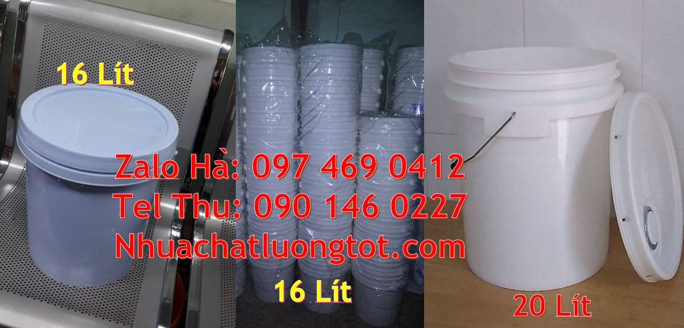 bán vỏ thùng đựng sơn 16l,thùng đựng sơn 10l màu trắng,vỏ thùng sơn rẻ