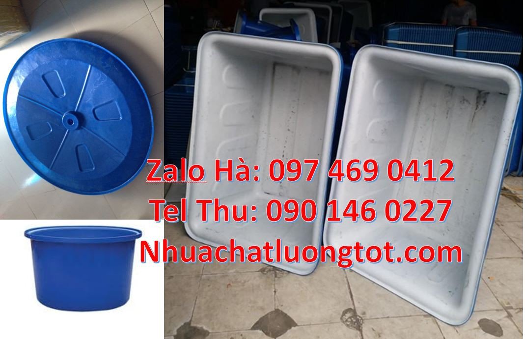 bán rẻ thùng nhựa tròn dung tích lớn 1000l,thùng nhựa hình chữ nhật 12