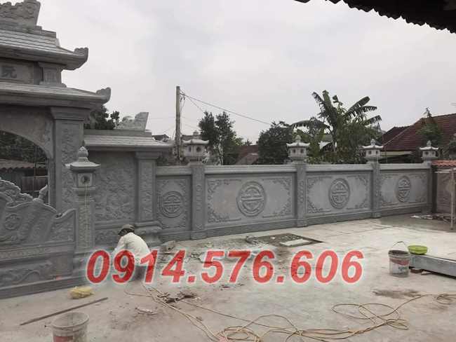 Kích thước bao lan đá nguyên khối đẹp bán Kiên Giang