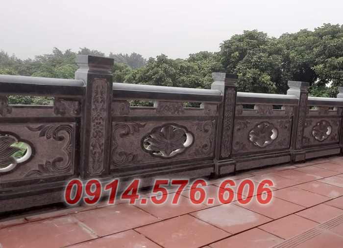 Kích thước bao lan đá nguyên khối đẹp bán Kiên Giang