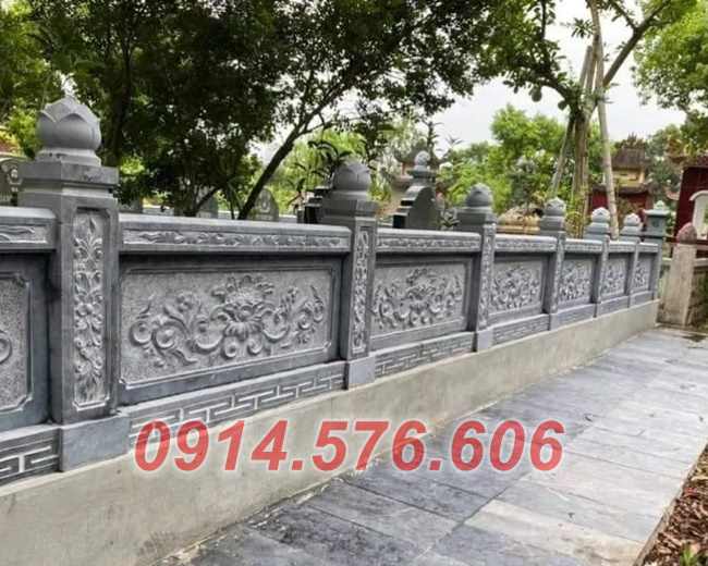 Kích thước tường bao bằng đá khối đẹp Sóc Trăng