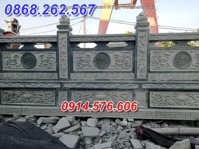 Kích thước tường bao bằng đá khối đẹp Sóc Trăng
