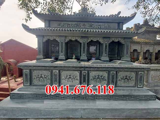 cà mau mẫu 51 mộ đá đẹp gia đình ông bà ba má bố mẹ song thân phu thê