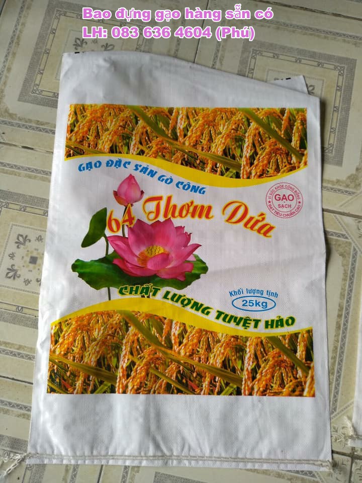 Bao gạo chất lượng - Hàng có sẵn tại kho SLL