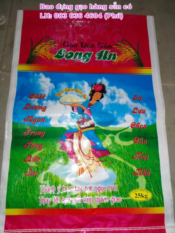 Bao gạo chất lượng - Hàng có sẵn tại kho SLL