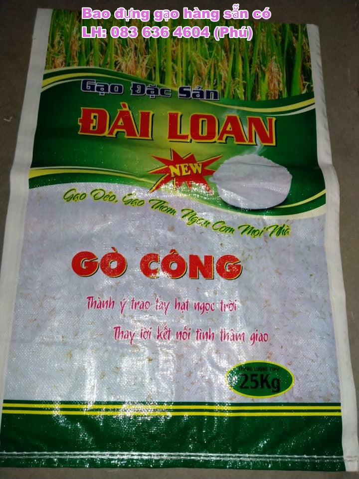 Bao gạo chất lượng - Hàng có sẵn tại kho SLL