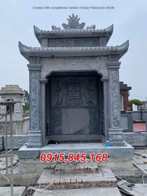 mẫu 007 miếu thờ đá đẹp hậu giang bán trang am cây hương thờ ông thiên