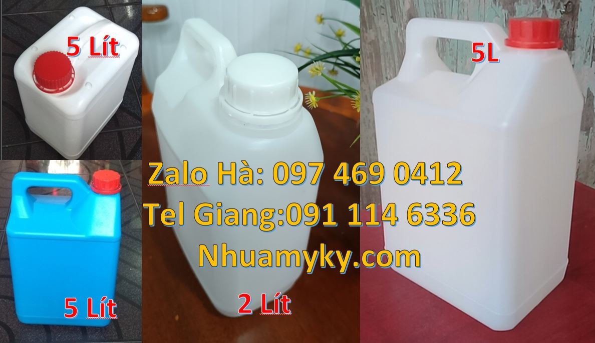 bán can nhựa nhỏ 2l,can nhựa 4l đựng hóa chất,can nhựa đựng thực phẩm