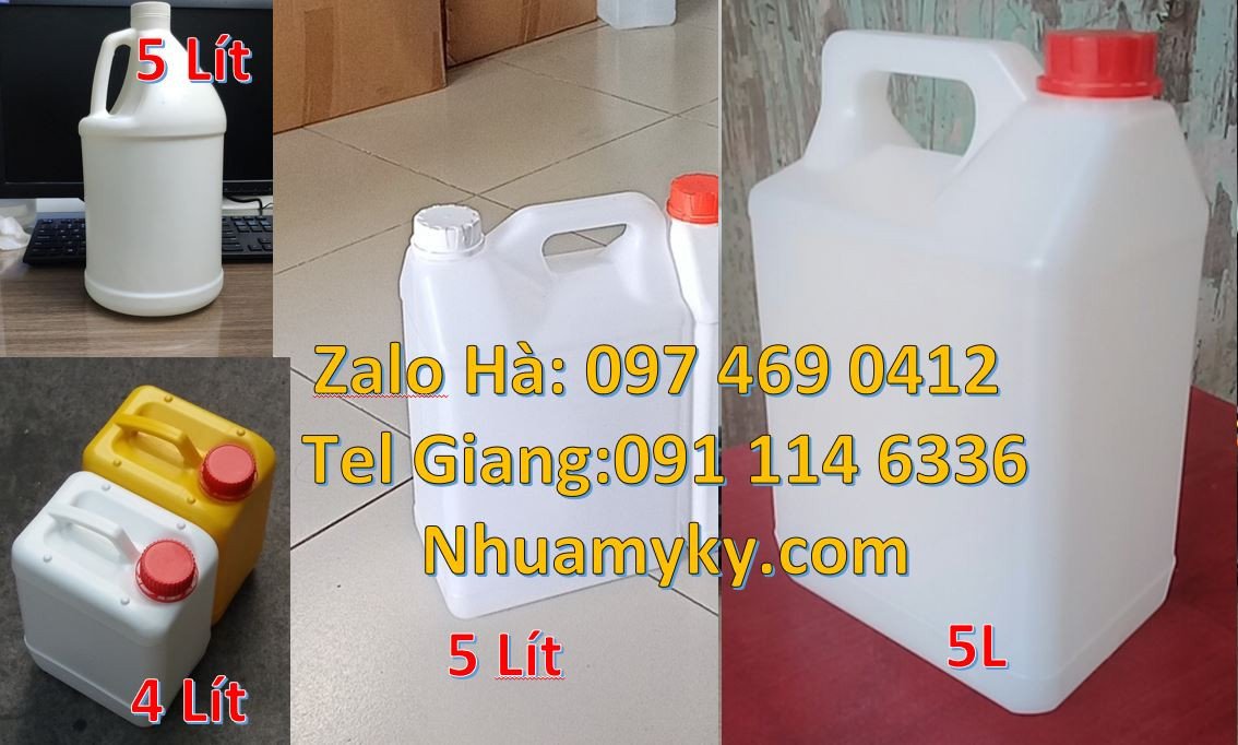bán can nhựa nhỏ 2l,can nhựa 4l đựng hóa chất,can nhựa đựng thực phẩm