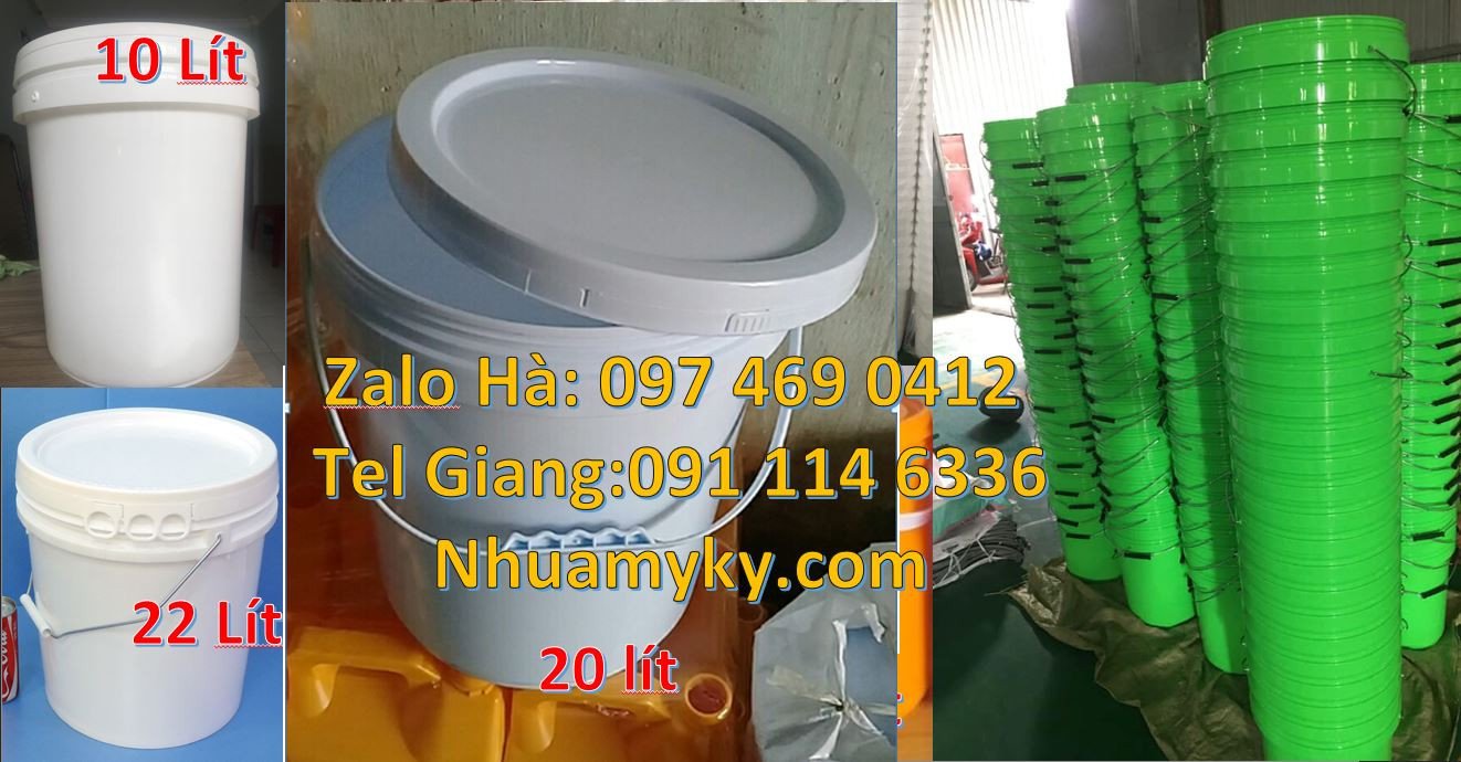 bán thùng đựng sợn 20l,thùng đựng sơn 10l đựng sơn,vỏ thùng sơn hdpe r