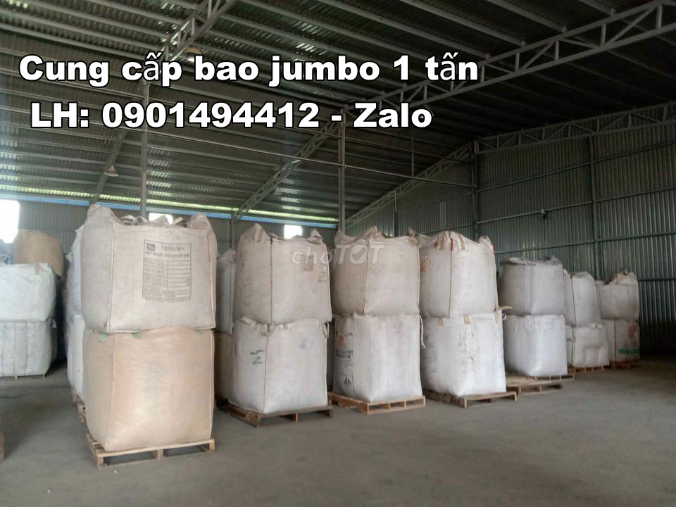 Bao jumbo 1 tấn qua sử dụng - Hàng chất lượng