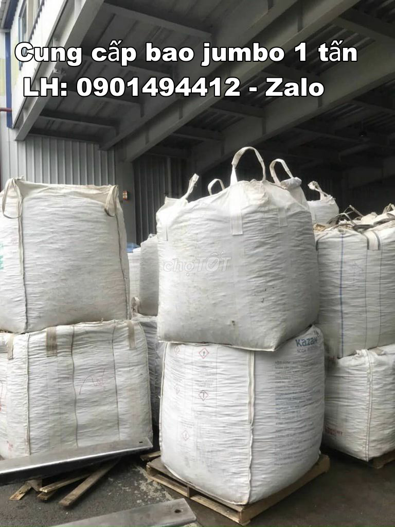 Bao jumbo là gì? Bao jumbo 1 tấn qua sử dụng