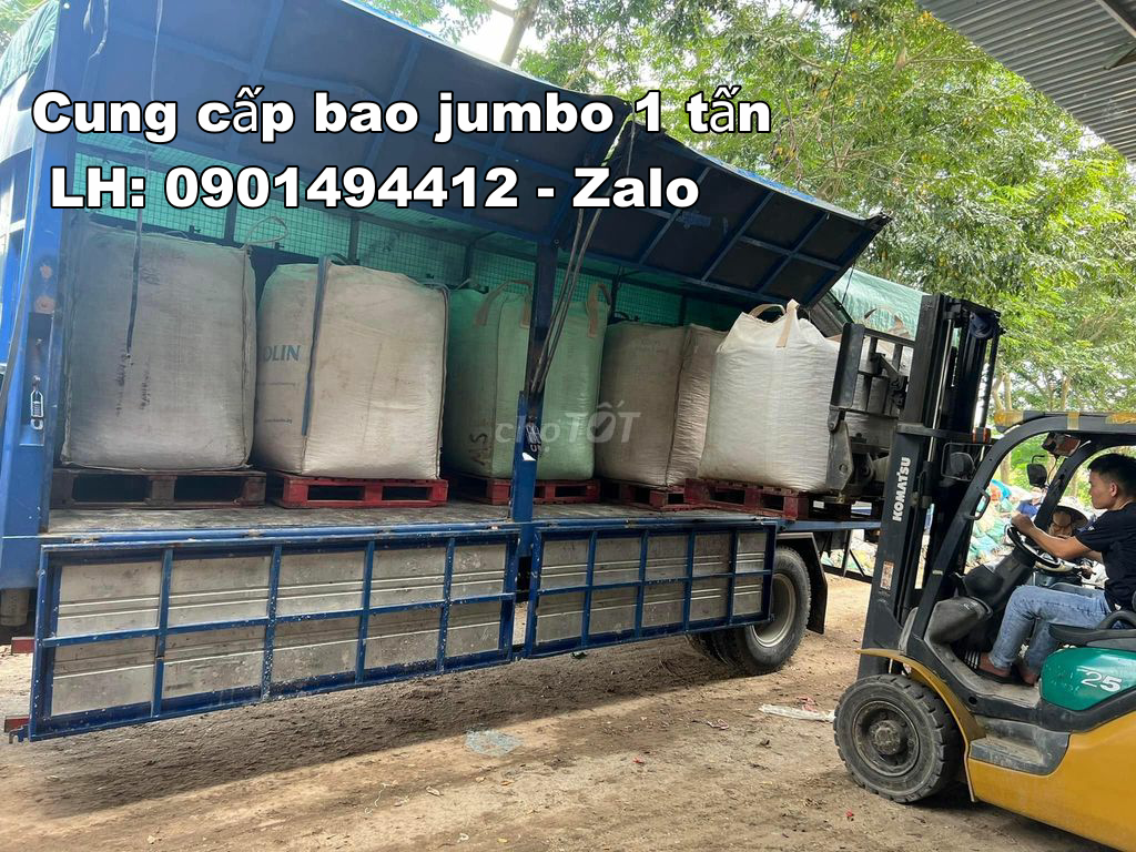 Bao jumbo là gì? Bao jumbo 1 tấn qua sử dụng