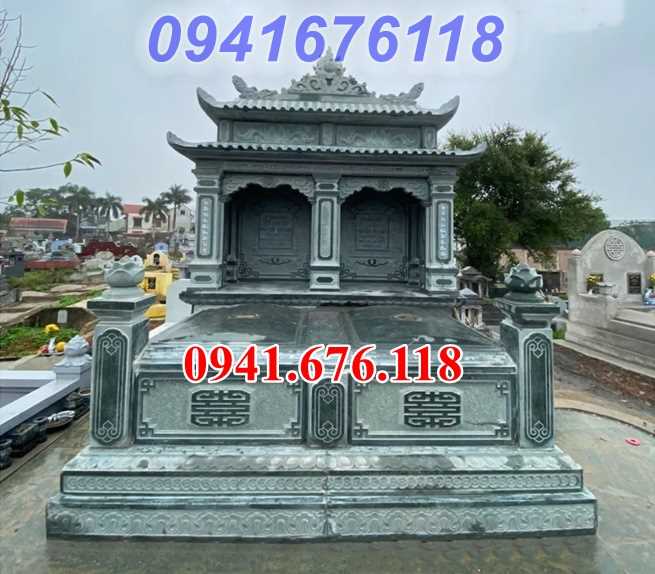 mẫu 706 lăng mộ bằng đá đẹp bán đắc nông ông bà bố mẹ dòng họ nhà mồ